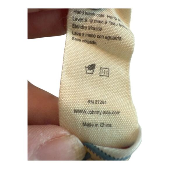 Johnny Was 100% Silk Floral Dress/Tunic Multicolor Pattern  M - Picture 12 of 12